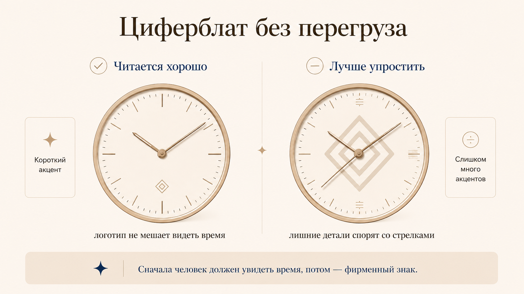 Логотип, цвет и фирменный стиль без перегруза
